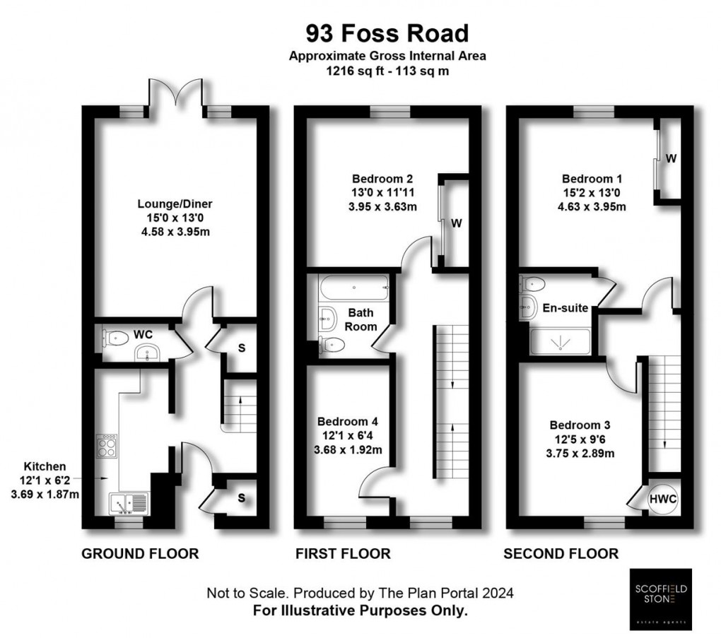 Floorplan for Foss Road, Hilton