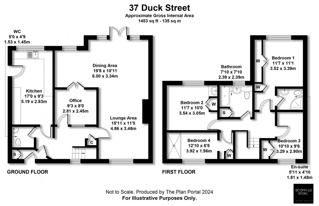 Floorplan for Duck Street, Egginton, Derby