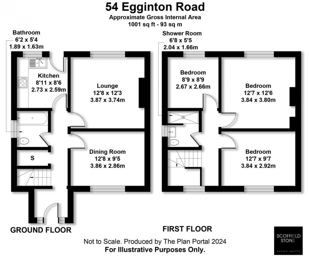 Floorplan for Egginton Road, Etwall, Derby