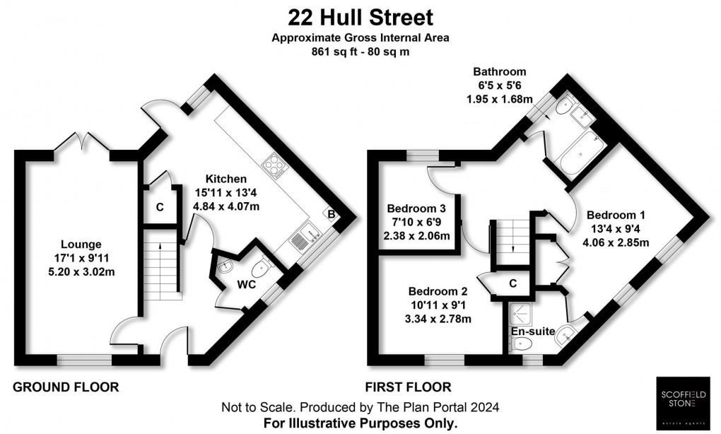 Floorplan for Hull Street, Hilton, Derby